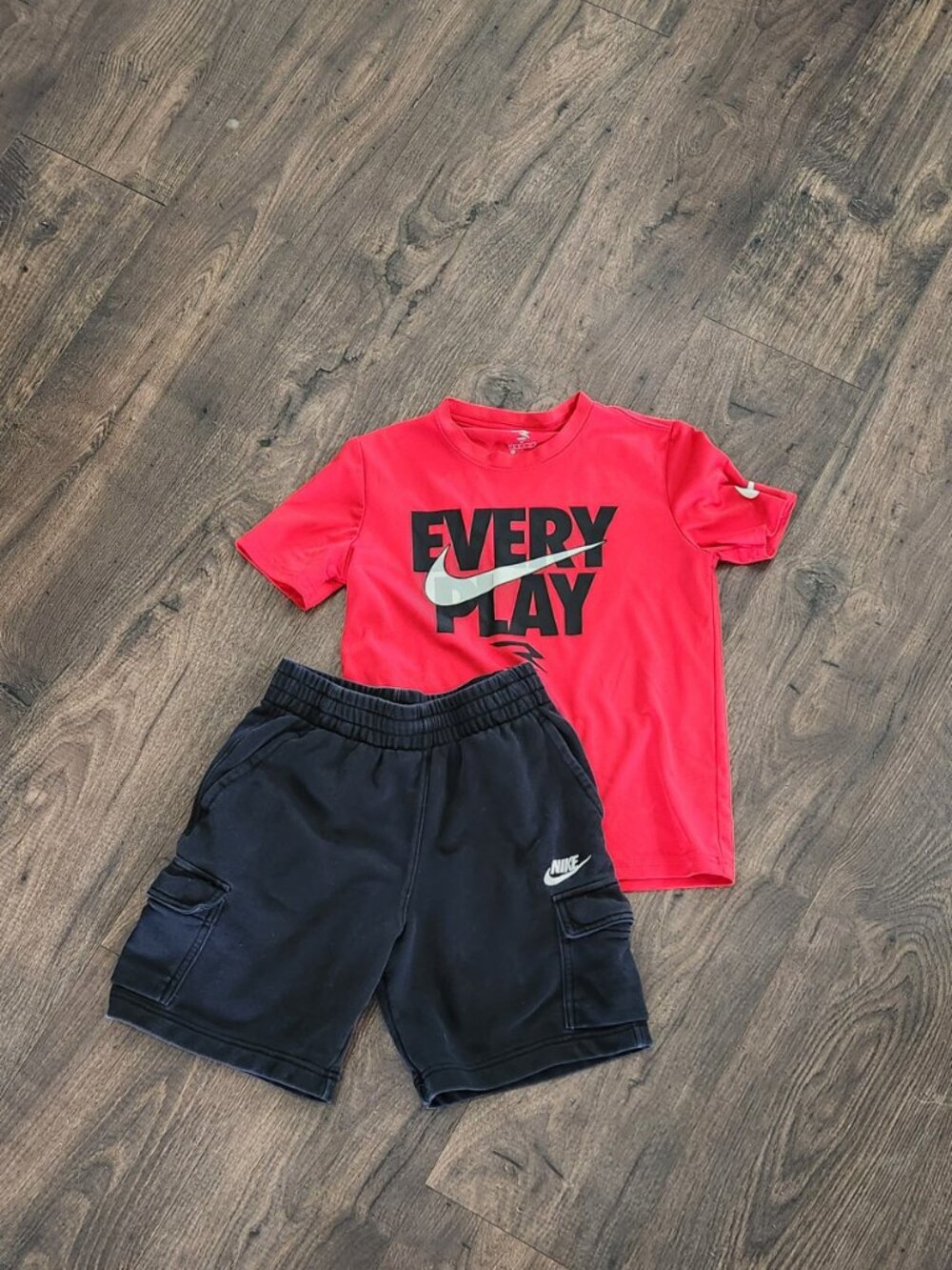 Boys Nike Tee and Shorts